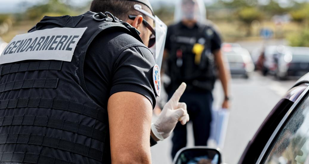 gendarmes pendant le confinement