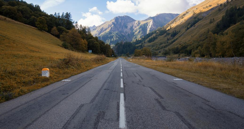 La route du col du Galibier