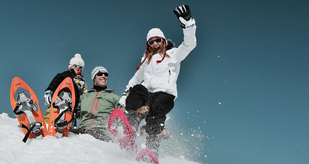 Raquettes à Val d'Isère