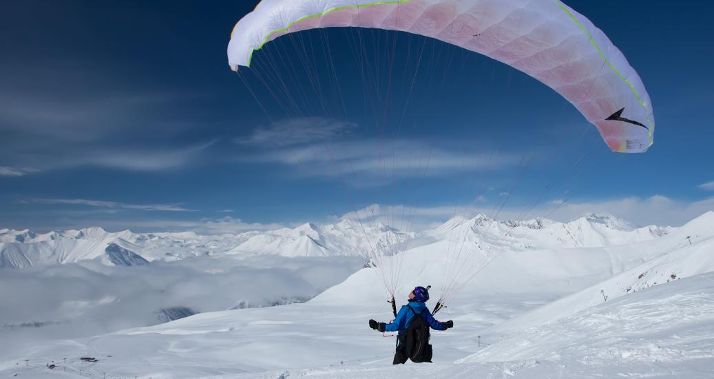 Parapente à ski