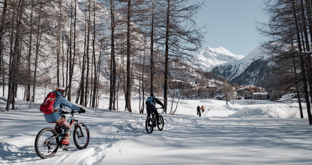 Fatbike à Val d'Isère