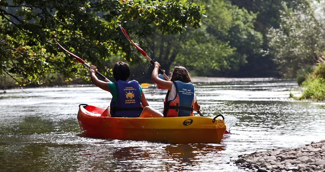 En kayak sur l'Ognon