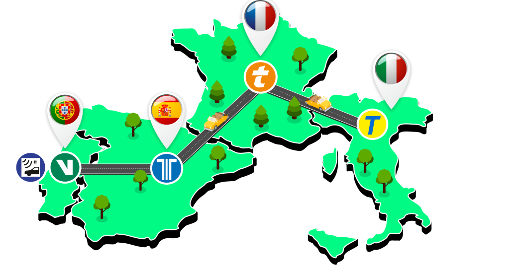 Carte Europe Mango mobilités