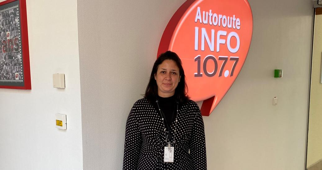 Claire Dufossé, experte signalisation et sécurité APRR