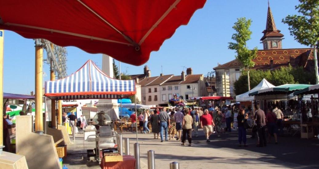 le marché de Louhans