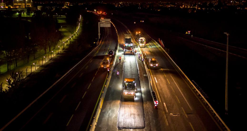 L'A480, la nuit