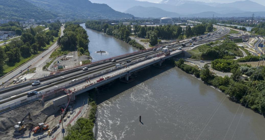 Le viaduc de l'Isère