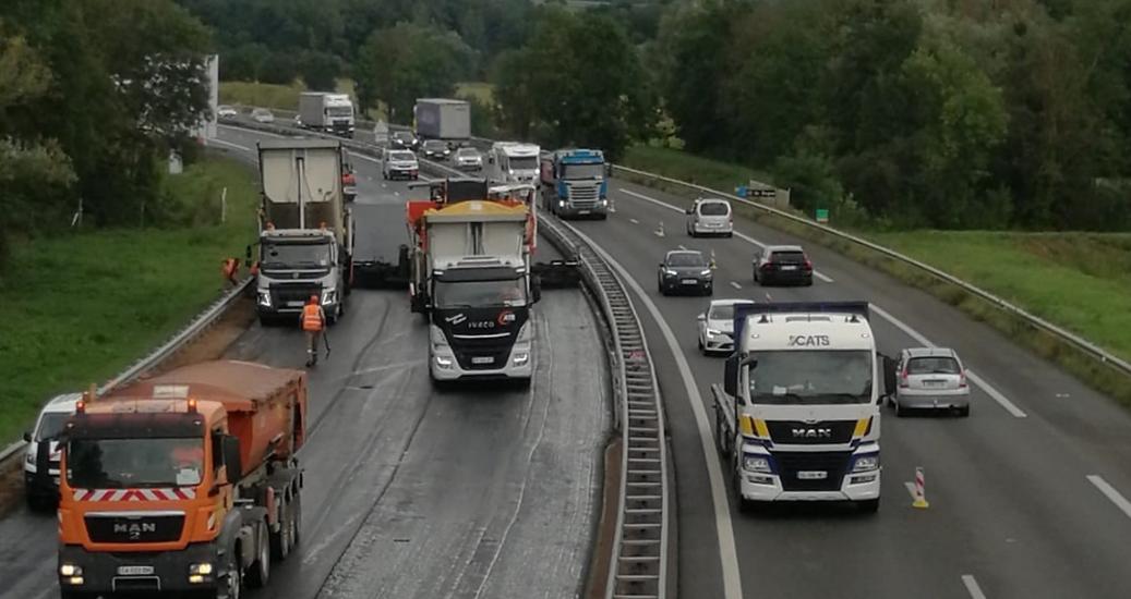 Un basculement de circulation est en place sur l'A71