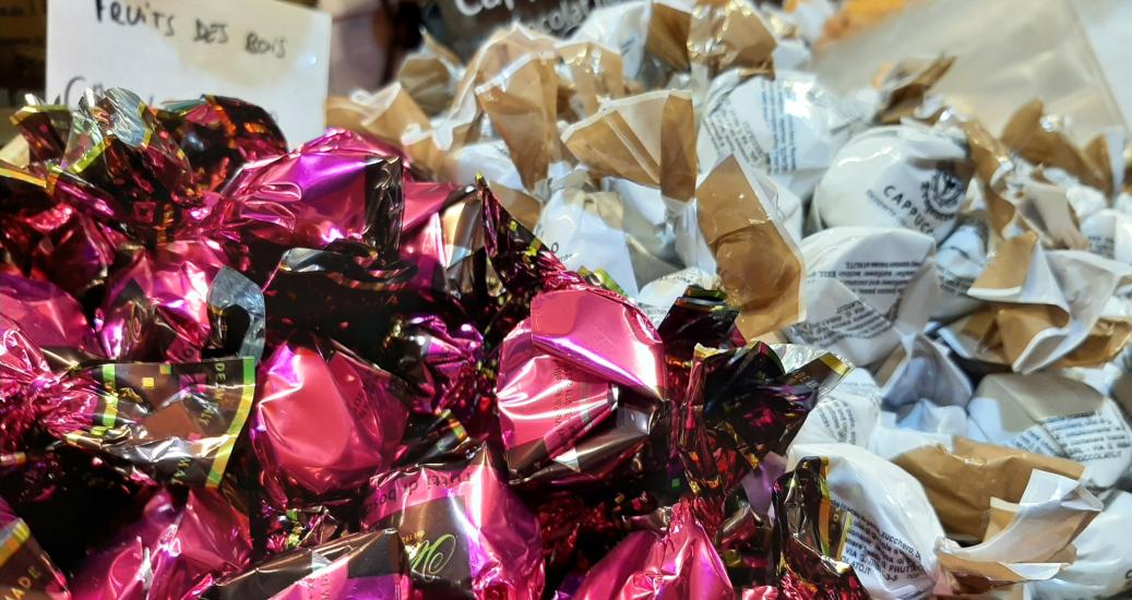 Chocolats colorés Cioccobello