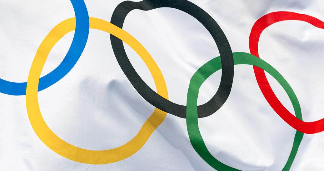 Les anneaux olympiques