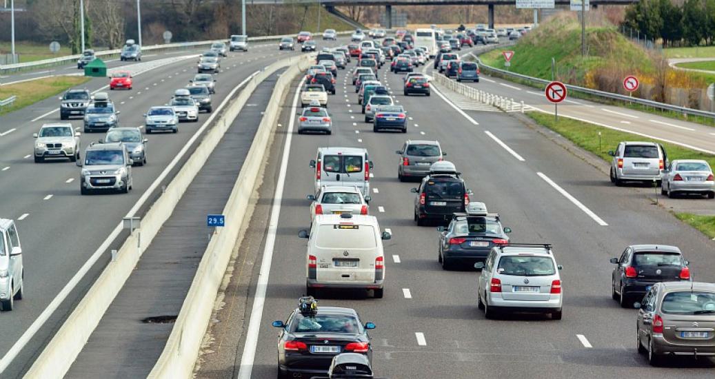 Circulation sur l'A43 l'hiver