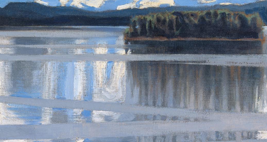 Akseli Gallen-Kallela, Le Lac Keitele, 1905, 