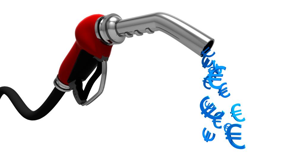 pistolet carburant et euros