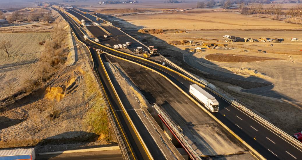 Chantier A79 - vue de haut