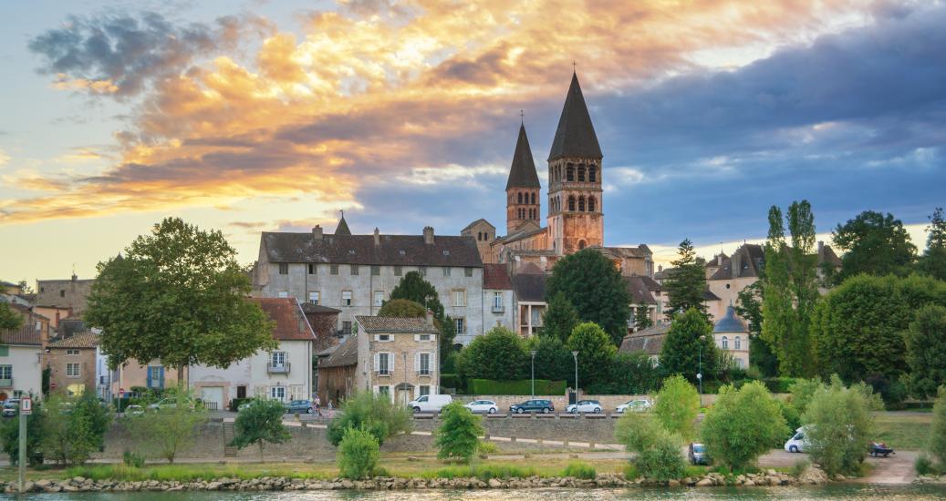 Tournus, en Saône-et-Loire