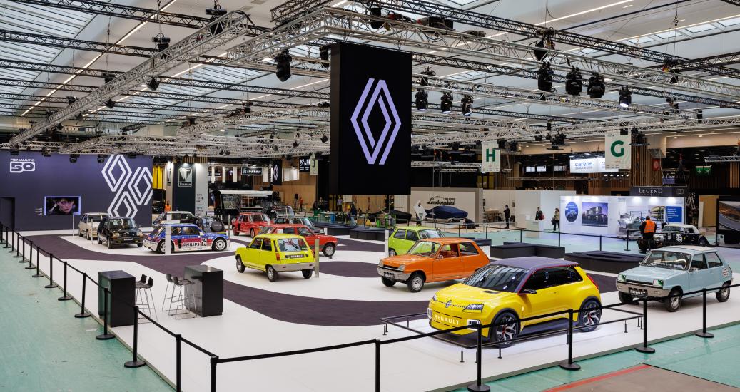 Rétromobile 2022 - archives Renault