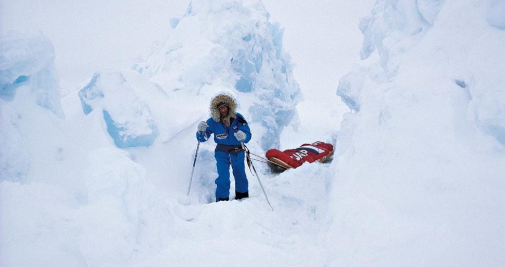 Jean-Louis Etienne au pôle Nord