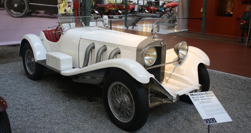 Musée auto de Mulhouse - Mercedes Benz Biplace