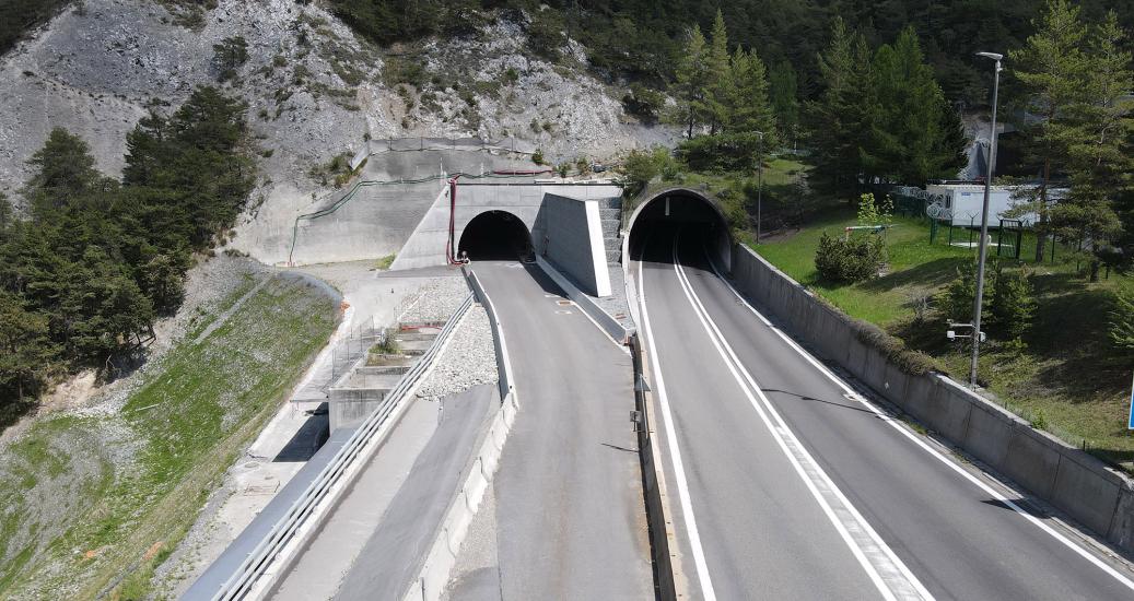 Deuxième tube tunnel du Fréjus