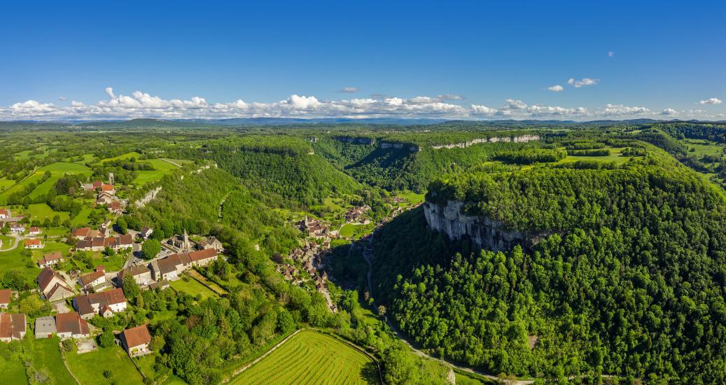 Point de vue dans le Jura