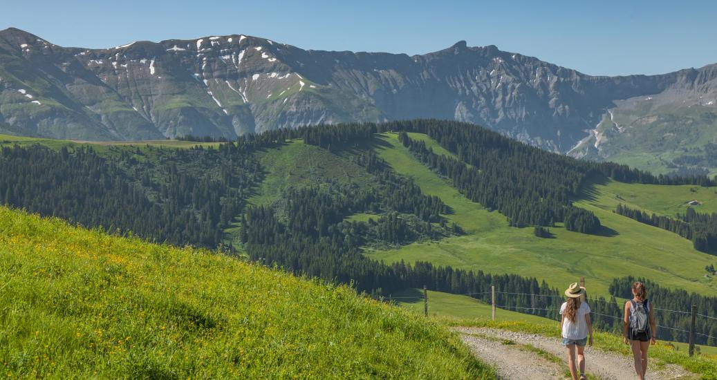 La rando à Megève