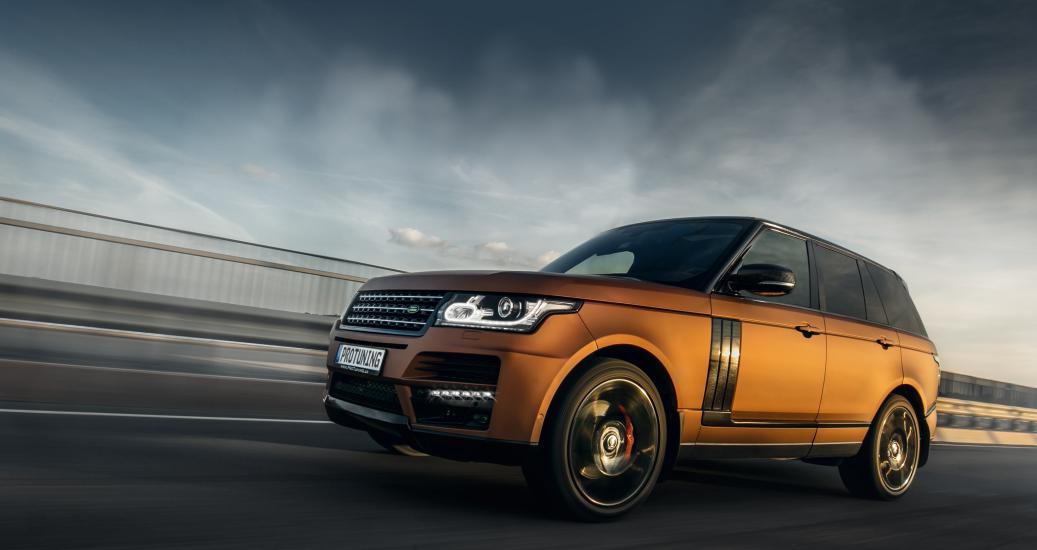 Un range rover sport