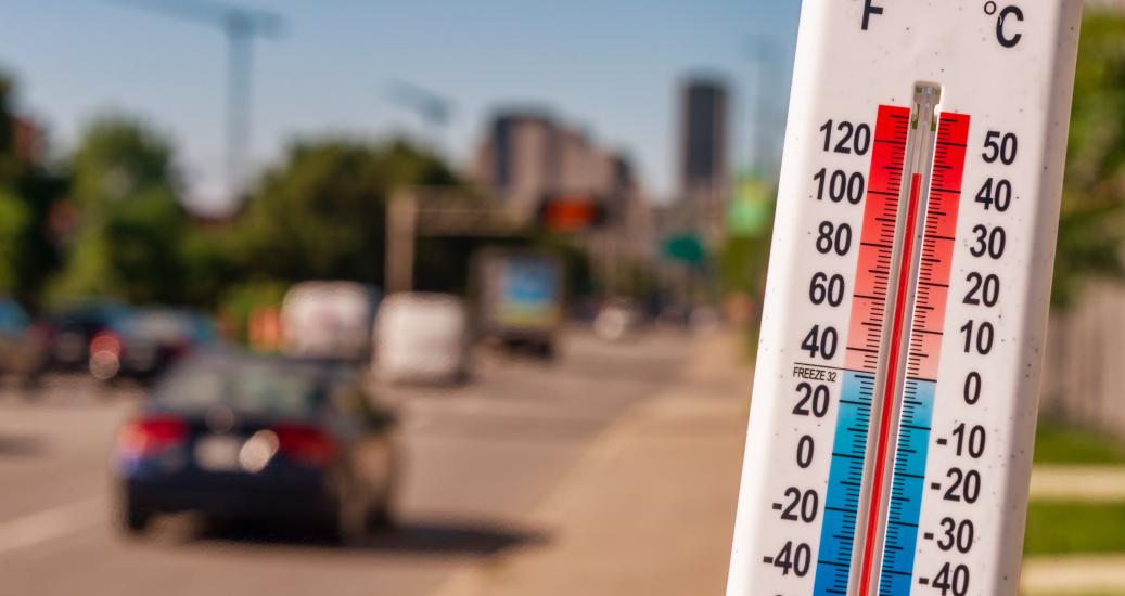 Canicule sur l'autoroute