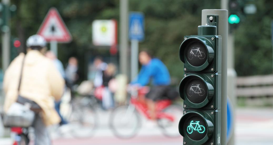 Le nouveau feu de signalisation pour vélo