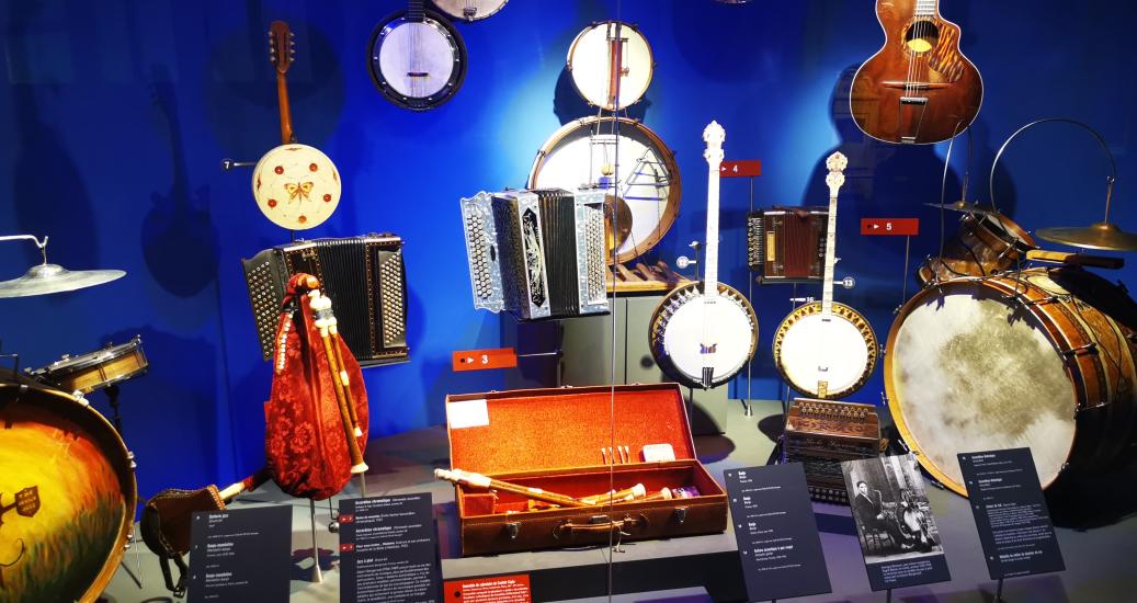 Les instruments typique du bal populaire