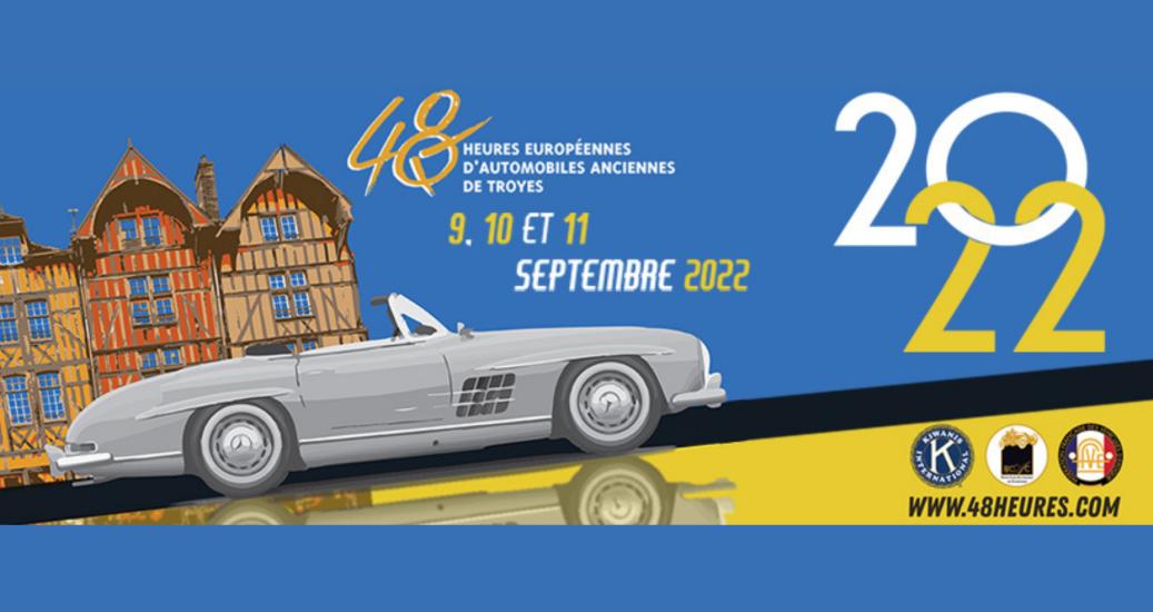 Banniere des 48 Heures Automobiles de Troyes