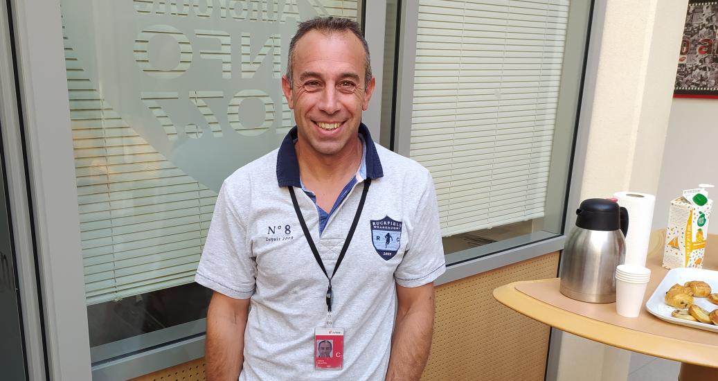 Fabrice Beaupoil chef de salle au PC de st Apo