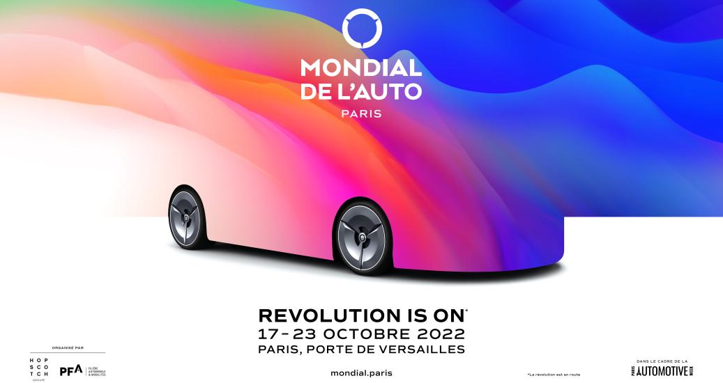 Affiche Mondial de l'auto 2022