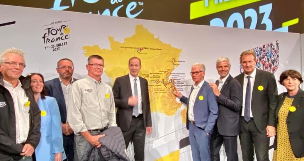 Saint-Gervais à l'honneur lors de la présentation du tracé du Tour 2023