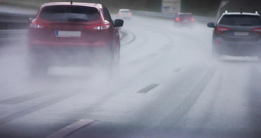 Voiture pluie