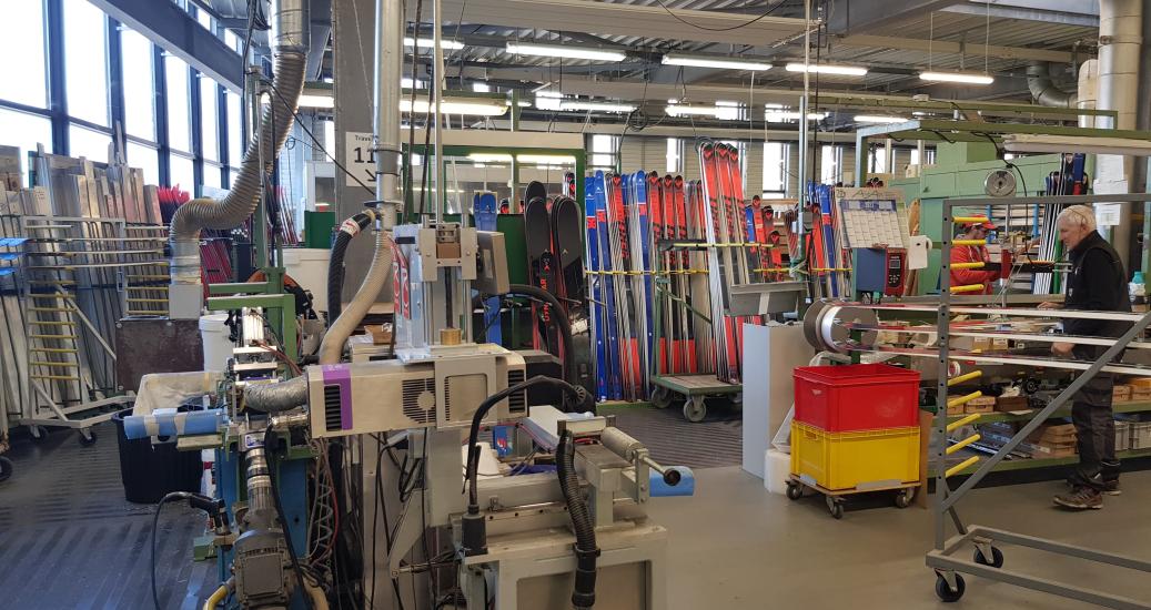 Fabrique de skis Rossignol