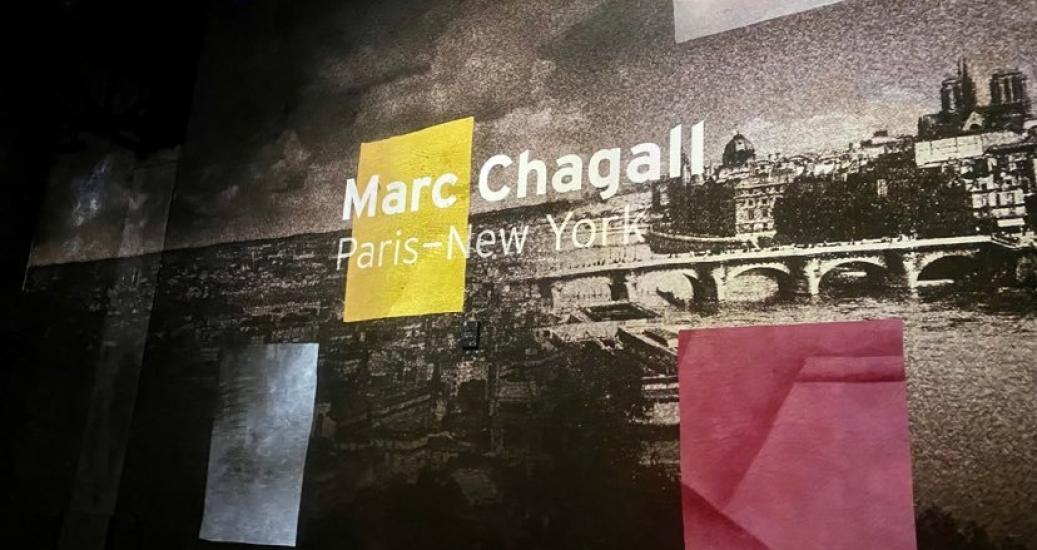 Expo Chagall, Paris - New-York - Culturespaces