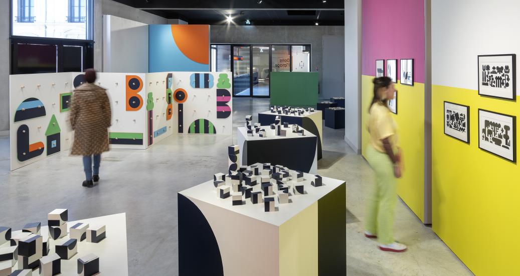 Exposition "Dans l'image" , centre national du graphisme