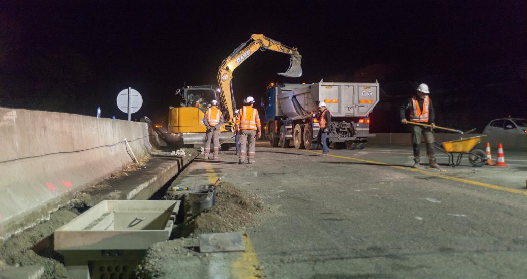 Chantier de nuit