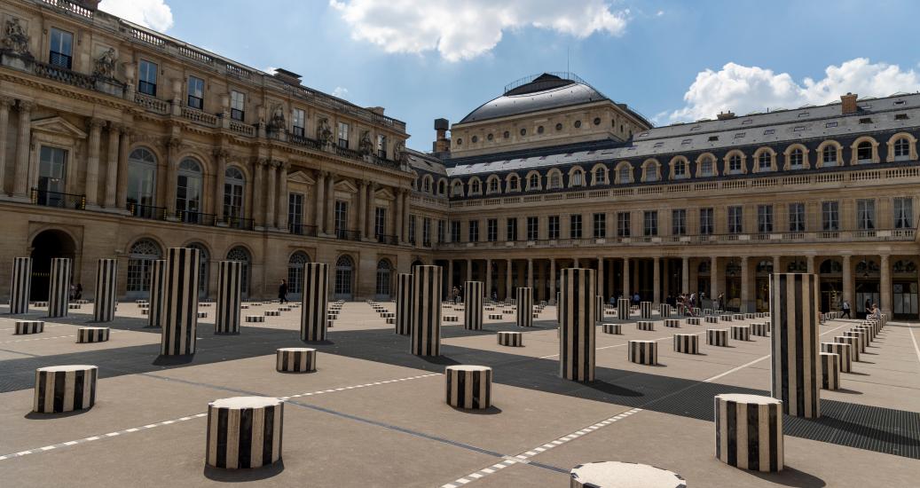 La cour d'honneur du Palais-Royal