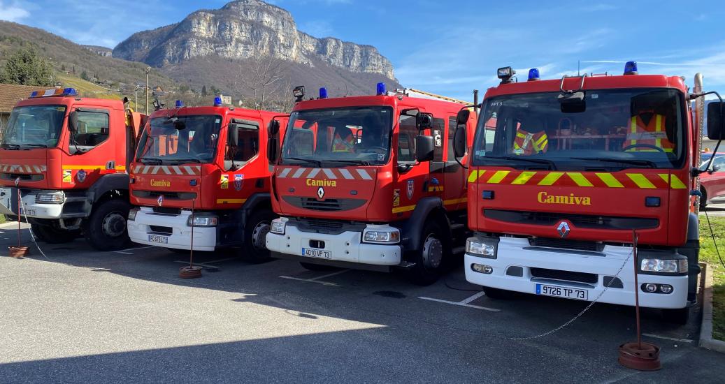 Camions de pompiers