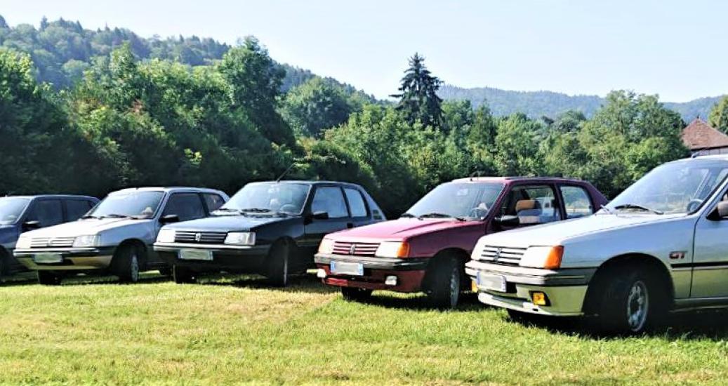 La Peugeot 205 en différentes versions