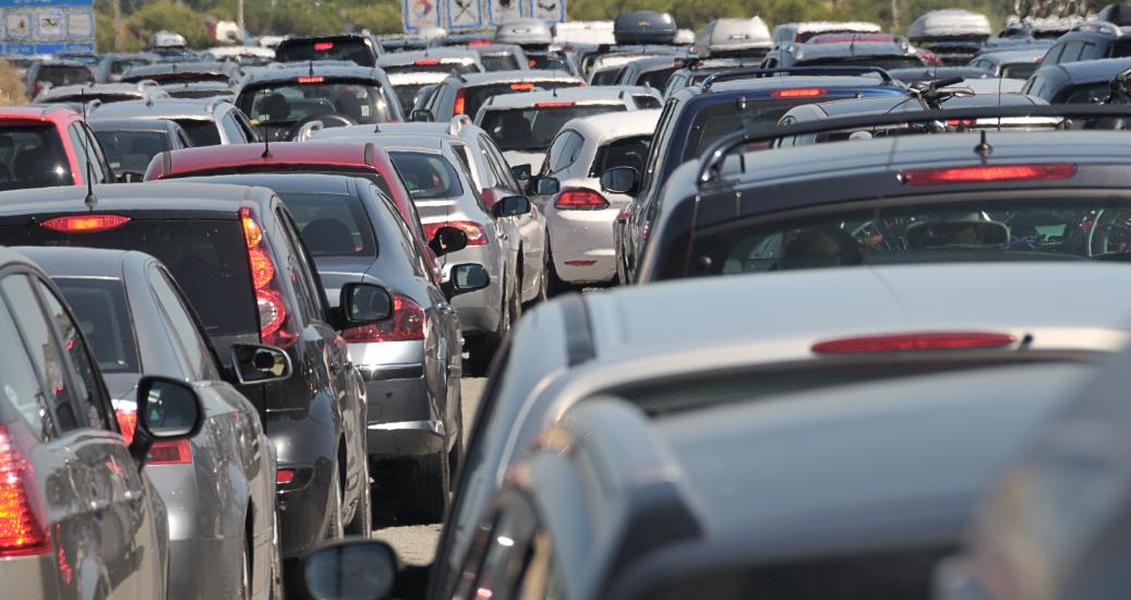 Bouchons sur autoroute