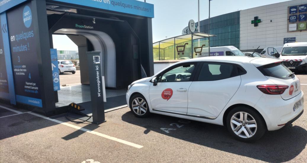 En passant dans ce scanner, votre voiture est estimée en 3 secondes ©Curtis Thevenon/AutorouteINFO