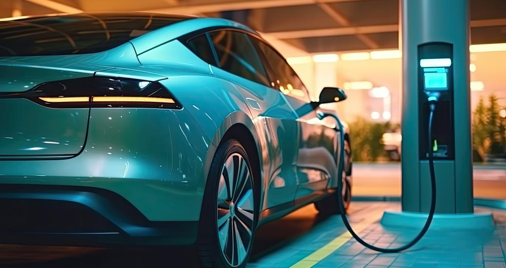 Borne de recharge électrique
