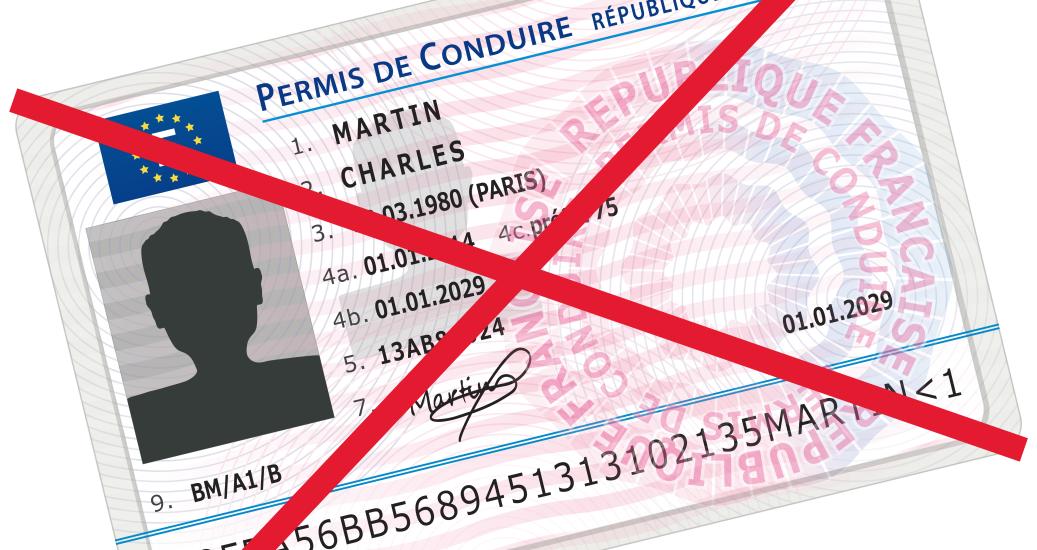 Permis barré