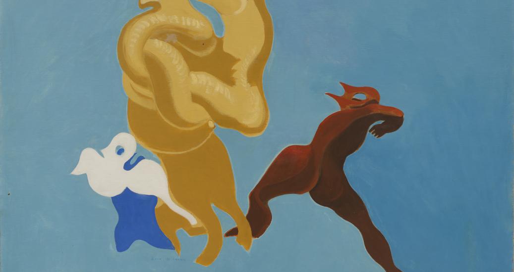 Une œuvre visible dans l'exposition : "Malédiction à vous les mamans". © Adagp, Paris, 2023