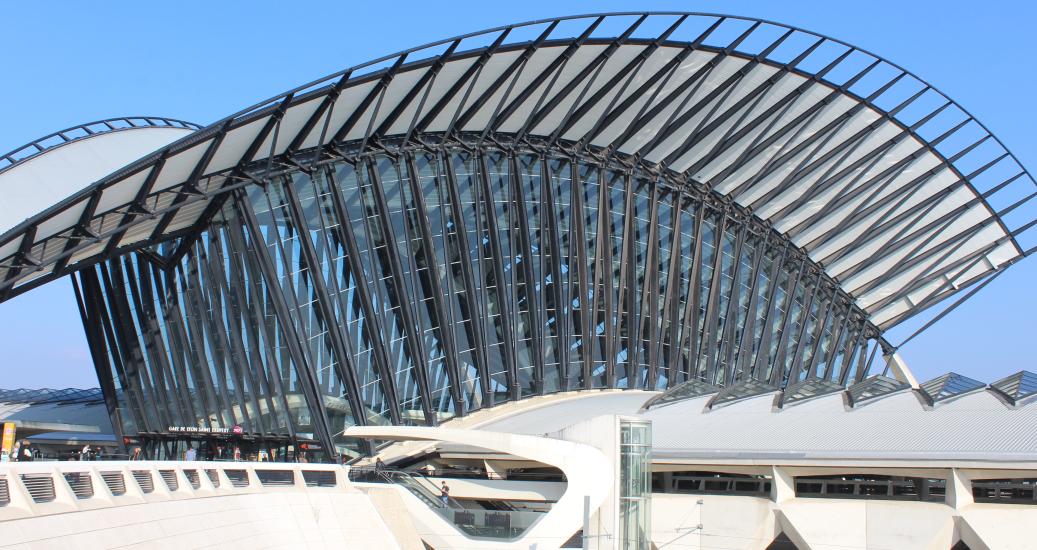 Vue Lyon St Exupéry
