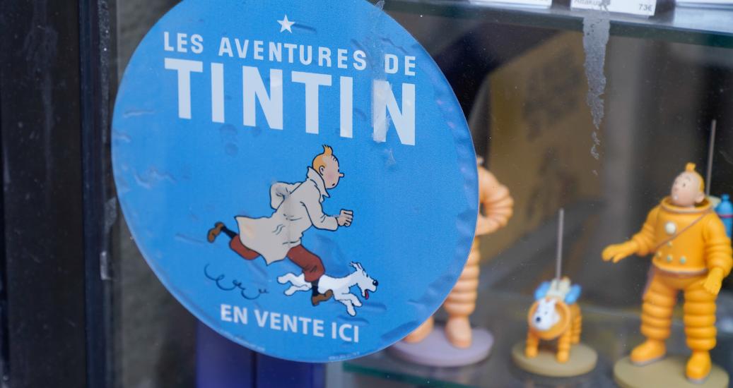 Tintin et les voitures