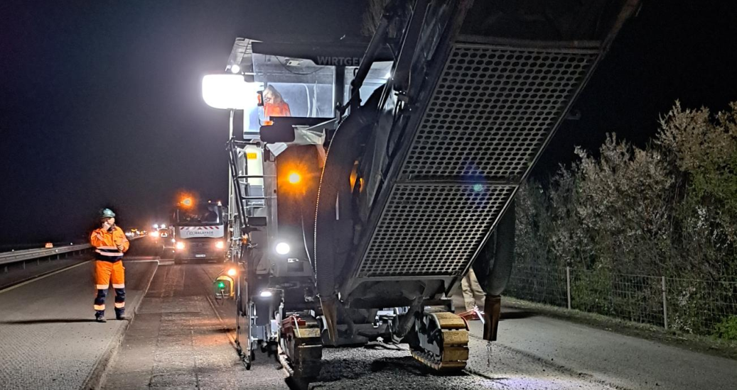 Recyclage des chaussées