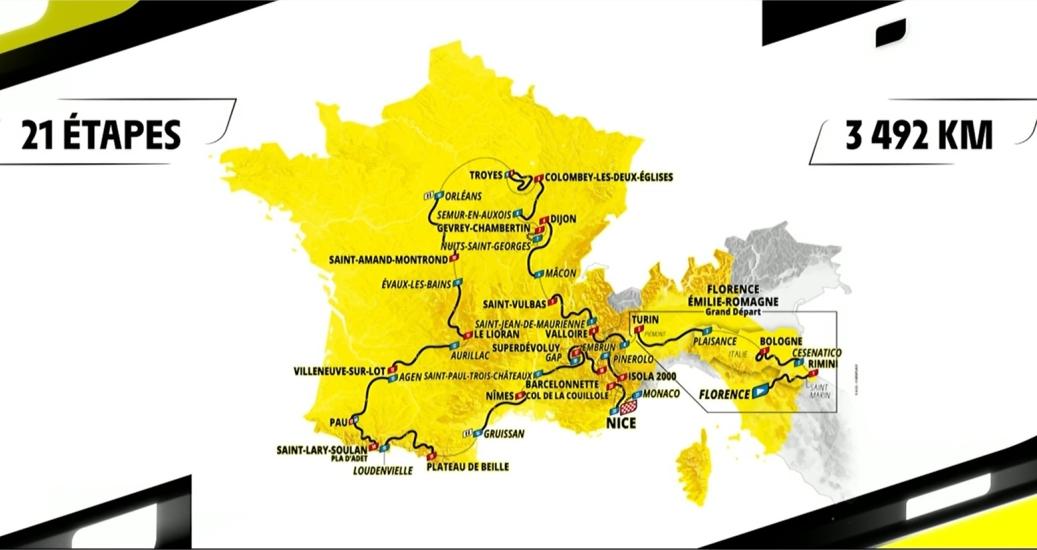 Révélation des parcours TDF 2024